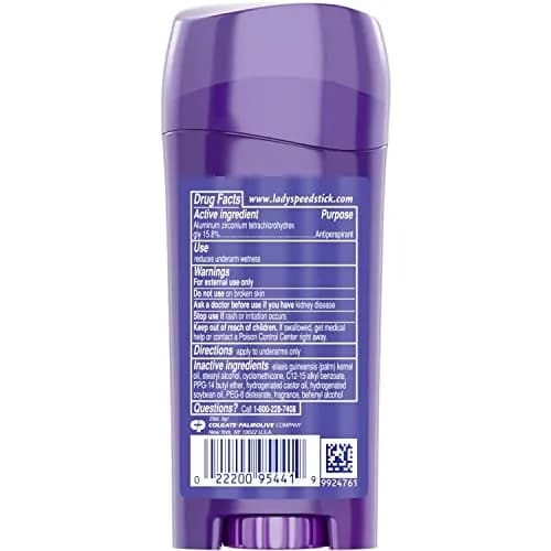 Lady Speed Stick Deodorant 2.3 Ounce Shower Fresh | All Day Odor & Sweat Protection thumbnail 2