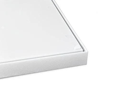 Jewelry Displays & Boxes White Stackable Jewelry Tray 1/2 Size 20cm (7.5" W x 8.5" D x 1" H) | Minimalist Plastic Organizer thumbnail 2