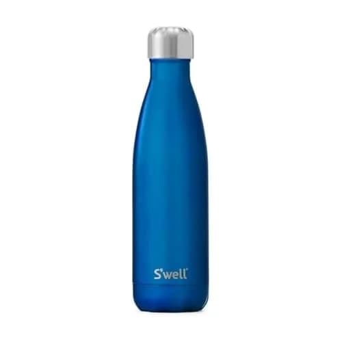 S'well Stainless Steel Water Bottle 17oz (502ml) Ocean Blue | Triple-Layered Vacuum Insulated thumbnail 1