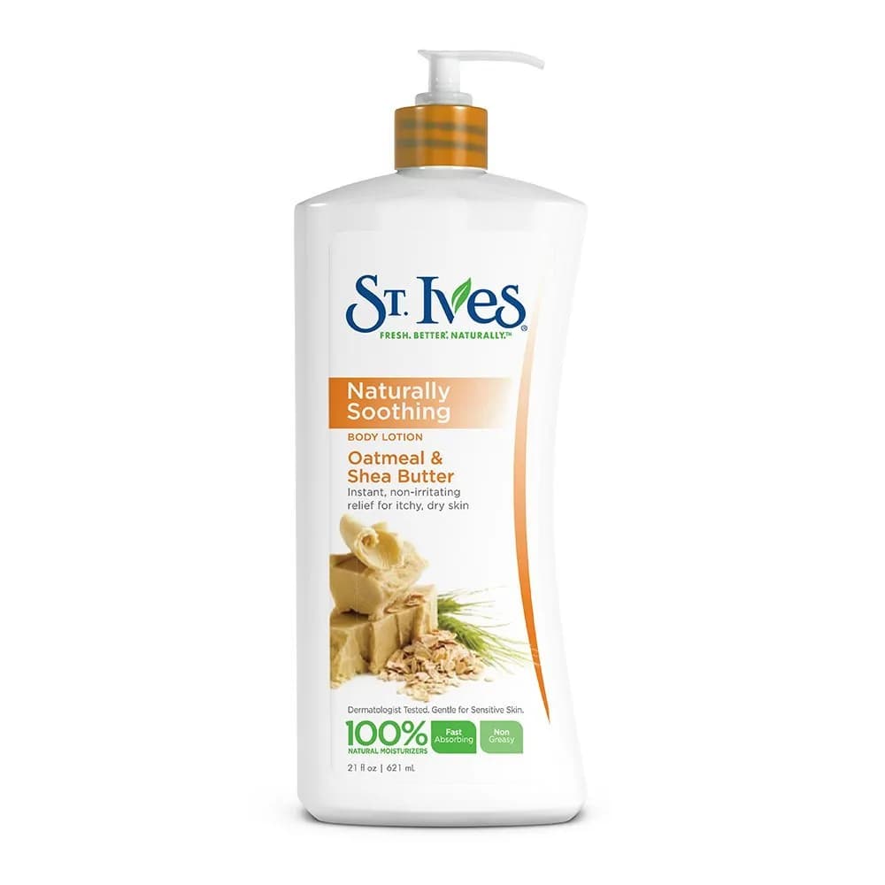 St. Ives Nourish & Soothe Oatmeal & Shea Butter Body Lotion 1242ml (42 Fl Oz) | Gentle Hydration for Sensitive Skin — multi