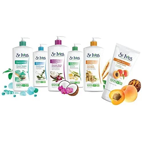 St. Ives Nourish & Soothe Oatmeal & Shea Butter Body Lotion 621ml (21 Fl Oz) | Dermatologist Tested for Sensitive Skin thumbnail 4