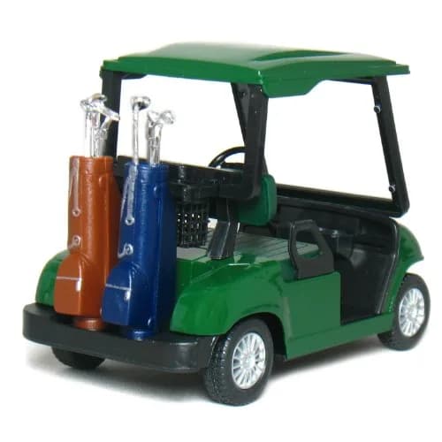 KiNSFUN Golf Cart Pullback Action Toy 12.7 cm (5 inches) | ASTM-Tested Toy Vehicle thumbnail 3