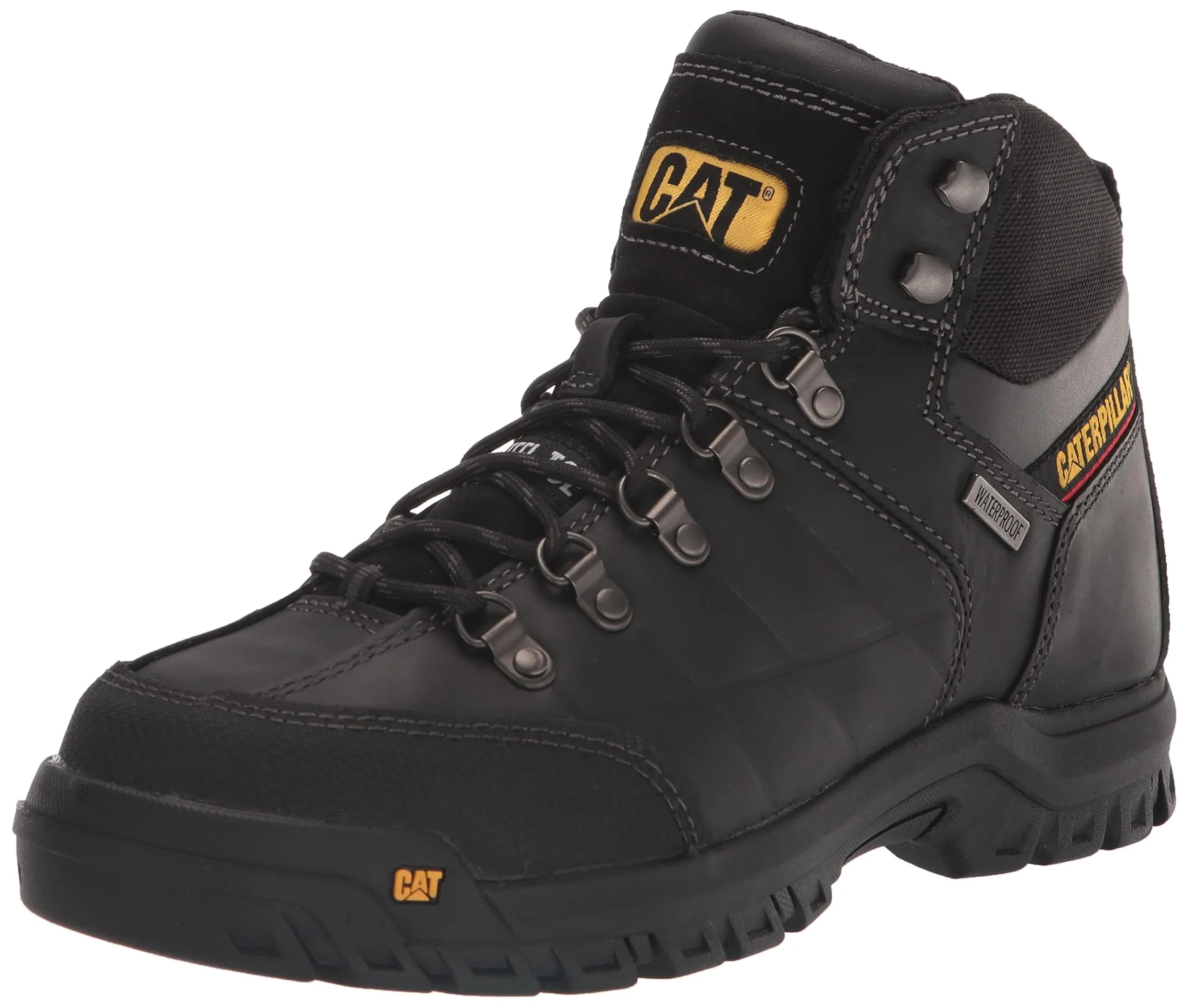CAT Threshold Waterproof Steel Toe Shoes Size 6 | Durable Work Footwear with Impact & Water Resistance