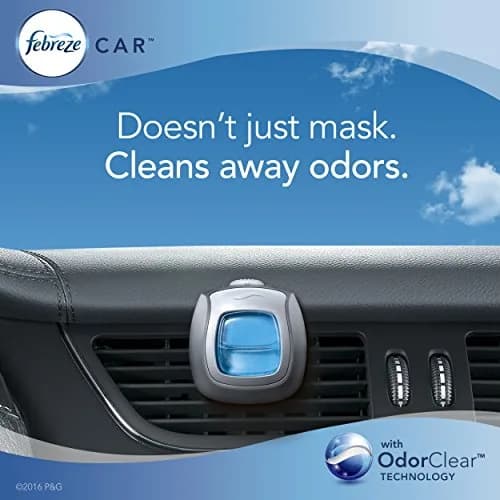 Febreze Car Air Fresheners Hawaiian Aloha Vent Clips 1.04 Fl Oz (8 Pack) | Eliminates Odors, Lasts 30 Days thumbnail 6