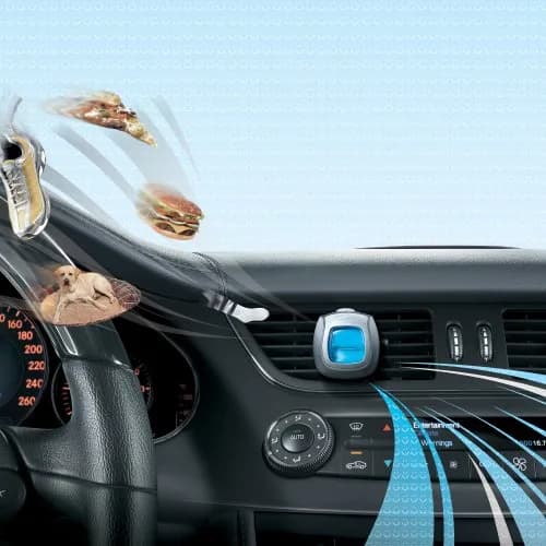 Febreze CAR Vent Clip Air Freshener Midnight Storm 0.13 Fl Oz (1.04 Fl Oz) | Eliminates Odors for 30 Days thumbnail 6