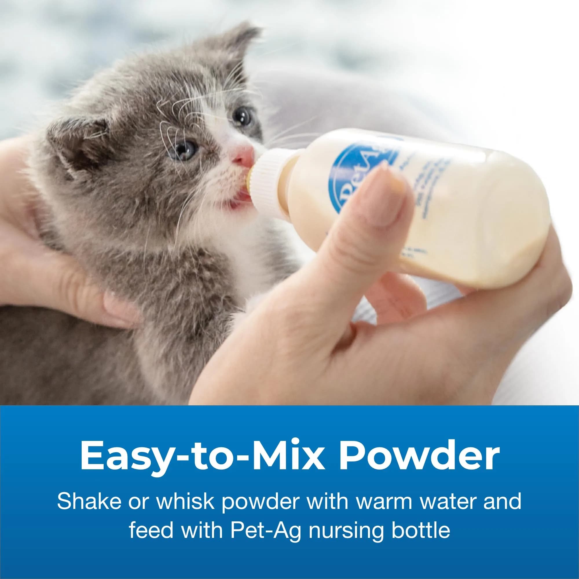 PetAg PetLac Kitten Milk Replacement Powder 10.5 oz (298g) | Complete Nutrition for Newborn to Six Weeks Old - view 5