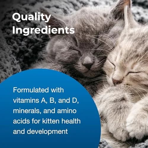 PetAg PetLac Kitten Milk Replacement Powder 10.5 oz (298g) | Complete Nutrition for Newborn to Six Weeks Old thumbnail 7