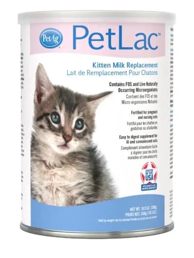 PetAg PetLac Kitten Milk Replacement Powder 10.5 oz (298g) | Complete Nutrition for Newborn to Six Weeks Old - view 4