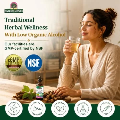 Nature's Answer Slippery Elm Extract 2000 mg | Supports Digestion & Skin, 2 fl oz (60 ml) thumbnail 3