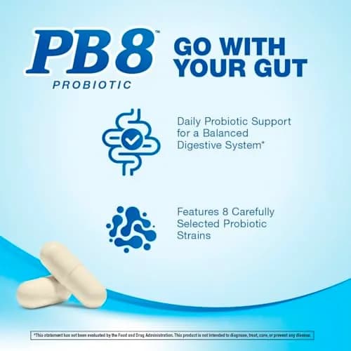 PB8 Probiotic 14 Billion CFU | 120 Capsules | 8 Strains for Digestive Support thumbnail 4