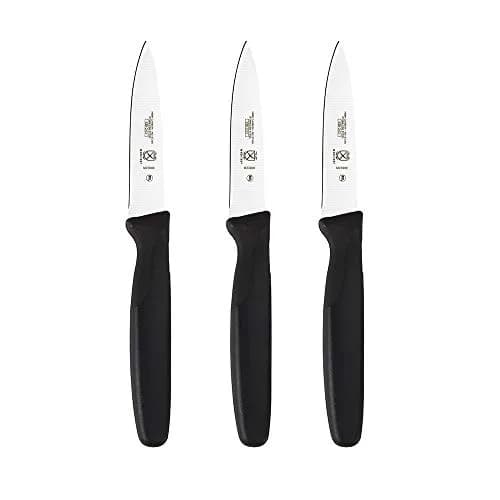 Mercer Culinary Millennia 3-Inch Slim Paring Knives (3-Pack) | High Carbon Japanese Steel, No-Stain, Ergonomic Handle thumbnail 2