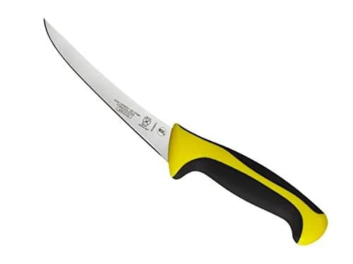 Mercer Culinary Millennia Colors Boning Knife, 6-Inch Curved, Yellow | High-Carbon Japanese Steel, Ergonomic Handle thumbnail 1