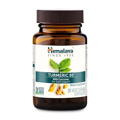 Himalaya Turmeric 95 Curcumin Supplement 600 mg | Supports Joint & Immune Health thumbnail 1