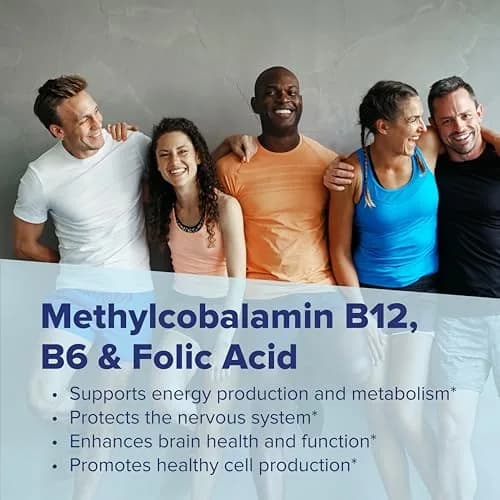 Superior Source Vitamin B-12 1,000 mcg, B-6, Folic Acid 400 mcg | Sublingual Tablets for Energy & Heart Support thumbnail 6