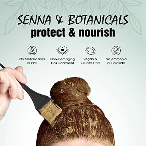 Light Mountain Henna Hair Color & Conditioner - Neutral 4 Oz | Chemical-Free, Organic Botanical for Shiny Hair thumbnail 5