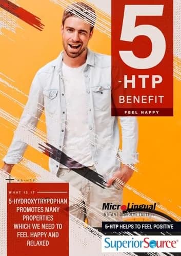 Superior Source 5-HTP 50 mg | Sublingual Tablets for Sleep & Relaxation (60 Count) thumbnail 6