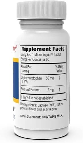 Superior Source 5-HTP 50 mg | Sublingual Tablets for Sleep & Relaxation (60 Count) thumbnail 2