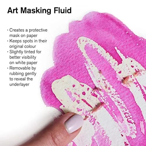 Winsor & Newton Art Masking Fluid 75ml (2.5 Fl Oz) | ASTM D4236 Certified thumbnail 2