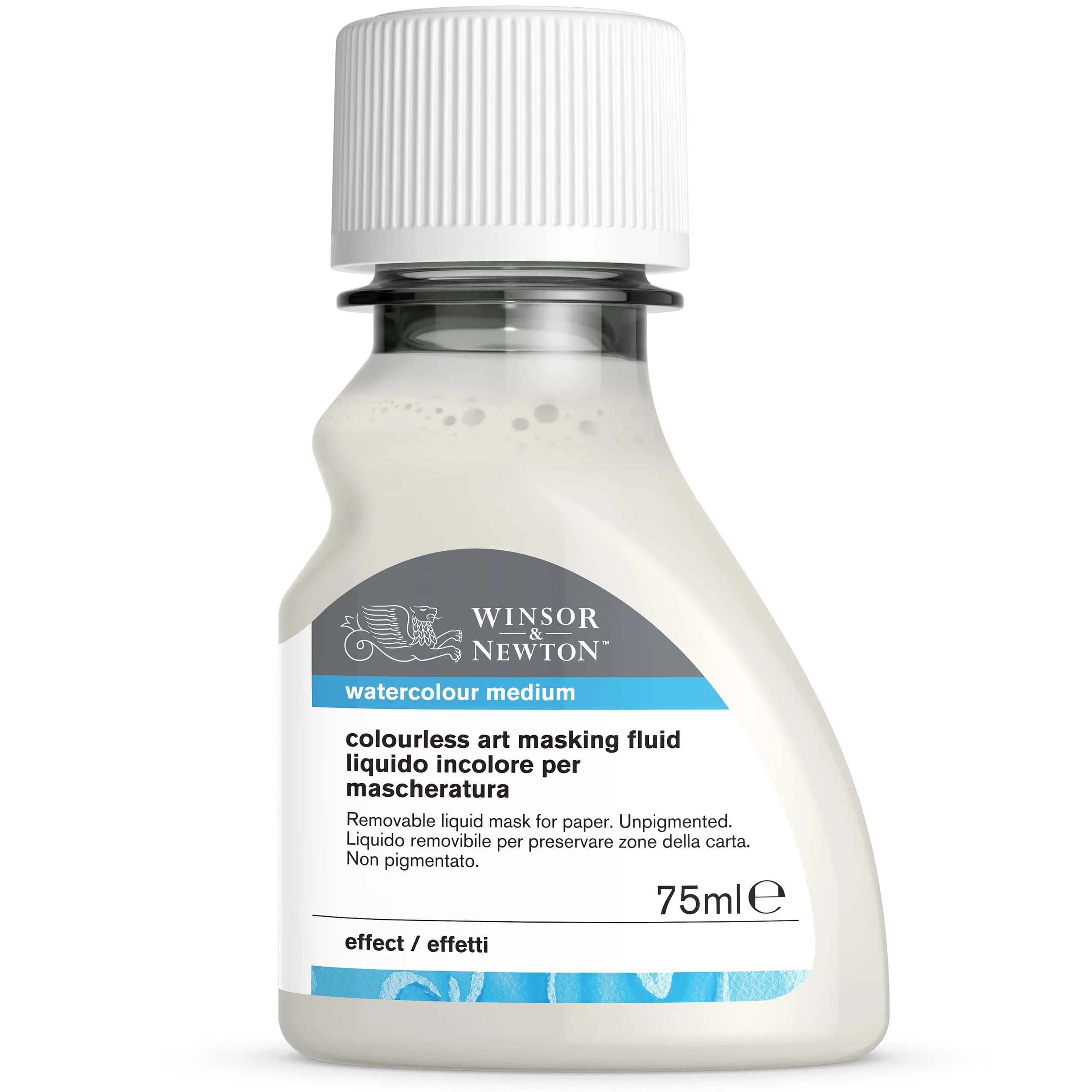 Winsor & Newton Art Masking Fluid, Colourless 75ml (2.53 Fl Oz) | Protects Areas During Watercolor Washes - view 9