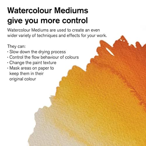 Winsor & Newton Watercolor Medium Gum Arabic 75ml (2.53 Fl Oz) | Controls Wet Color Spread & Slows Drying thumbnail 4