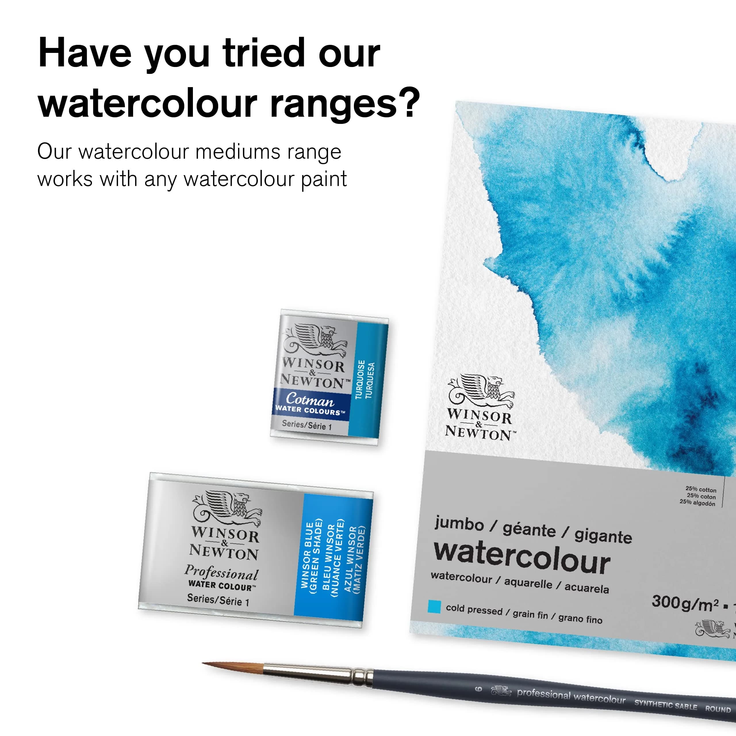 Winsor & Newton Watercolor Medium Gum Arabic 75ml (2.53 Fl Oz) | Controls Wet Color Spread & Slows Drying - view 8