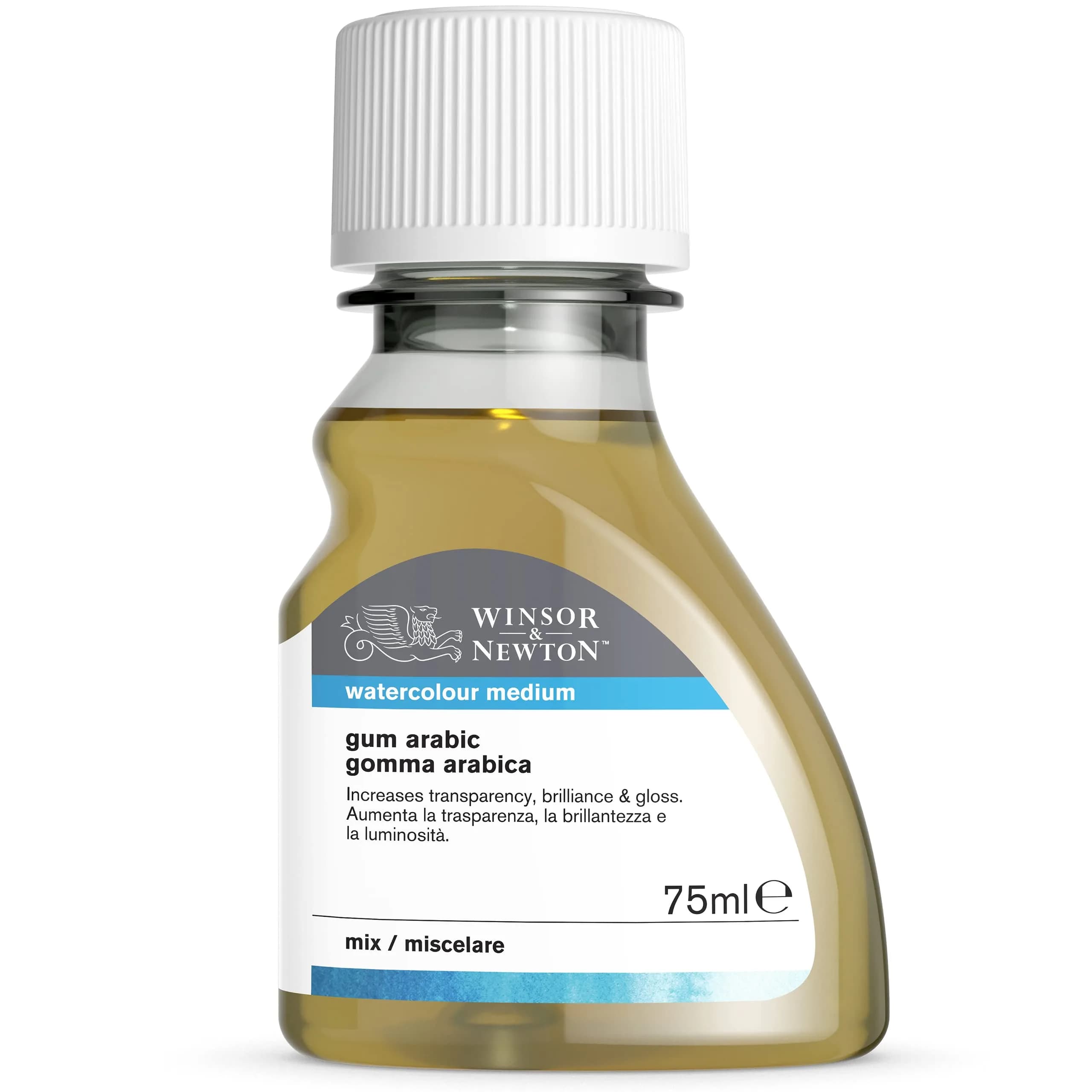Winsor & Newton Watercolor Medium Gum Arabic 75ml (2.53 Fl Oz) | Controls Wet Color Spread & Slows Drying - view 9