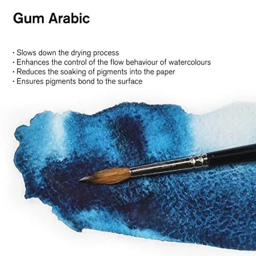 Winsor & Newton Watercolor Medium Gum Arabic 75ml (2.53 Fl Oz) | Controls Wet Color Spread & Slows Drying thumbnail 2