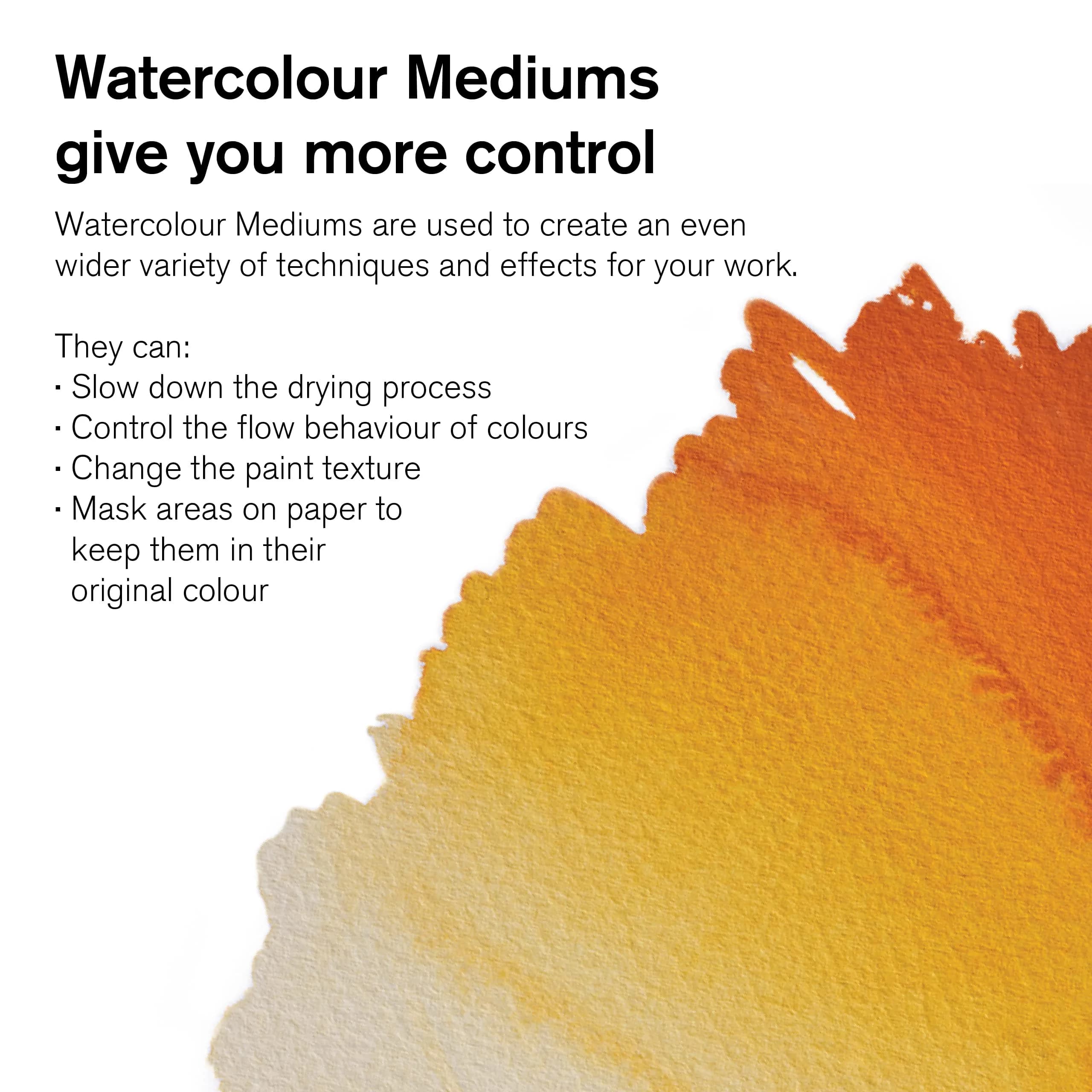 Winsor & Newton Watercolor Medium Gum Arabic 75ml (2.53 Fl Oz) | Controls Wet Color Spread & Slows Drying - view 4