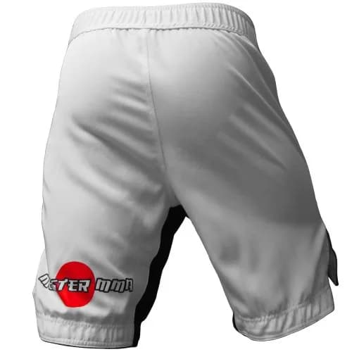 Meister MMA Dragon Hybrid Flex Board Shorts White (35/36 XL, 0.23 kg) thumbnail 2