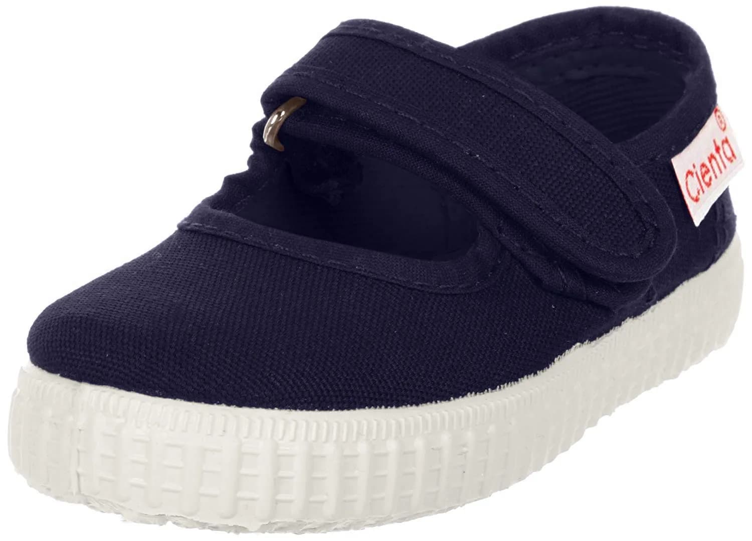 Cienta Baby Girls Mary Jane Flat 2.5 Infant Navy | Classic Style & Eco-Friendly Comfort