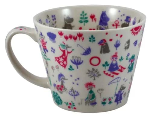 山加商店 MOOMIN MM324-36 Soup Mug | Microwavable Porcelain, 400ml, Scandinavian Design thumbnail 3