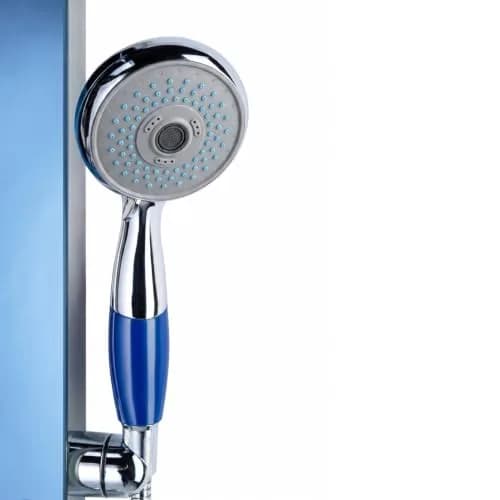Blue Ocean 52" Stainless Steel Shower Panel Tower System Rainfall Jets LED Display | Luxury Bathroom Fixture thumbnail 2