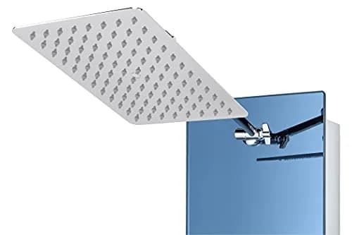 Blue Ocean 52" Stainless Steel Shower Panel Tower System Rainfall Jets LED Display | Luxury Bathroom Fixture thumbnail 3