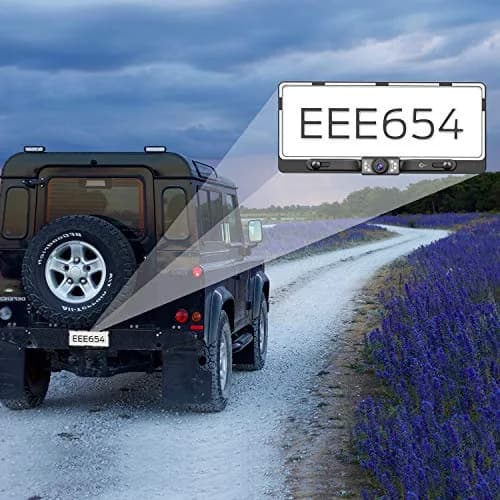 Esky Universal Vehicle Backup Camera with 7 LEDs & 170° View | 12V DC thumbnail 7