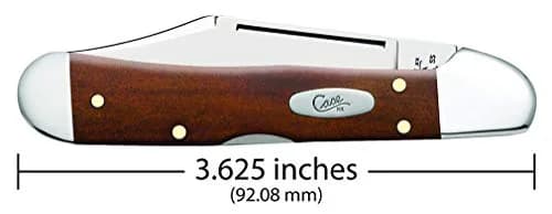 Case Mini Copperlock Pocket Knife 2.7" Chestnut Smooth Bone | Classic Lockback Design thumbnail 2