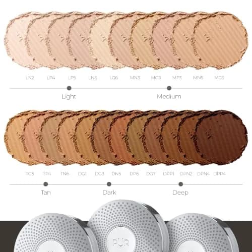 PÜR MINERALS 4-in-1 Pressed Mineral Powder Foundation SPF 15 | Medium Dark | All-in-One Makeup thumbnail 5