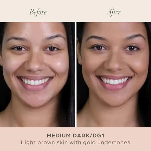 PÜR MINERALS 4-in-1 Pressed Mineral Powder Foundation SPF 15 | Medium Dark | All-in-One Makeup thumbnail 3