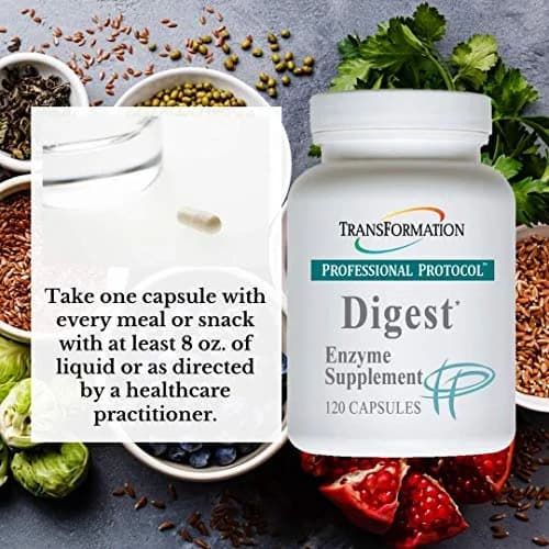 TRANSFORMATION Genesis of Good Health Enzyme - Digestive & Immune Support, 120 Capsules | Aids Lipid Digestion & Pancreas Performance thumbnail 2