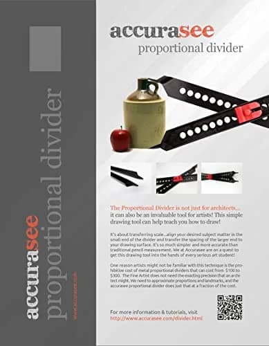 Accurasee Artist 11 Inch Proportional Divider | Drawing Tool for Scale Transfer thumbnail 7