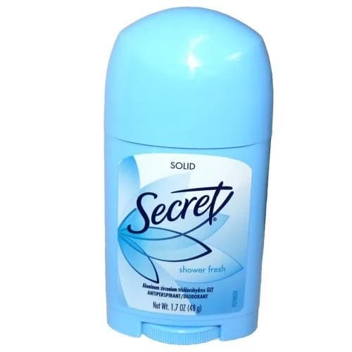Secret Wide Solid Shower Fresh Deodorant 1.7 Oz | All Day Unisex Protection thumbnail 1