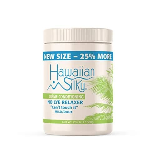 Hawaiian Silky Mild No-Lye Relaxer Cream 591ml (20 Ounce) | Gentle Straightening with Olive Oil thumbnail 1