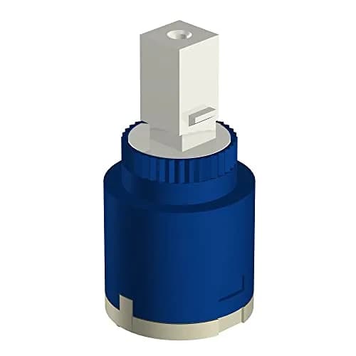 Gerber Ceramic Disc Cartridge for Single Handle Faucet | Durable Brass, Easy Install, Brushed Nickel Finish thumbnail 1