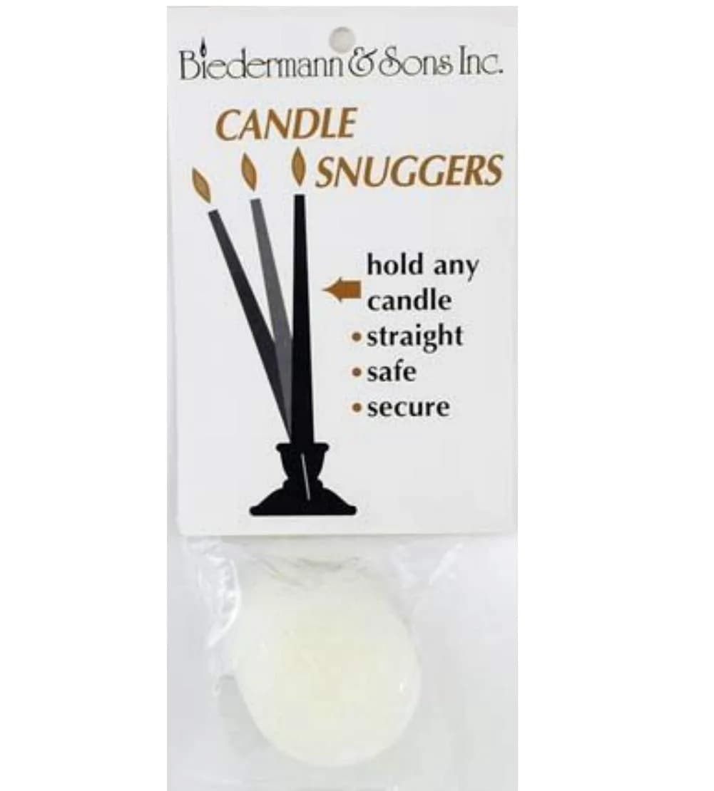 AzureGreen Candle Snugger Ivory Metal Candle Holder Accessory | Love Theme for Formal Occasions - main product image