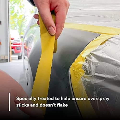 3M Plastic Sheeting 16 ft x 400 ft | Industrial Masking & Painting Surface Cover thumbnail 6
