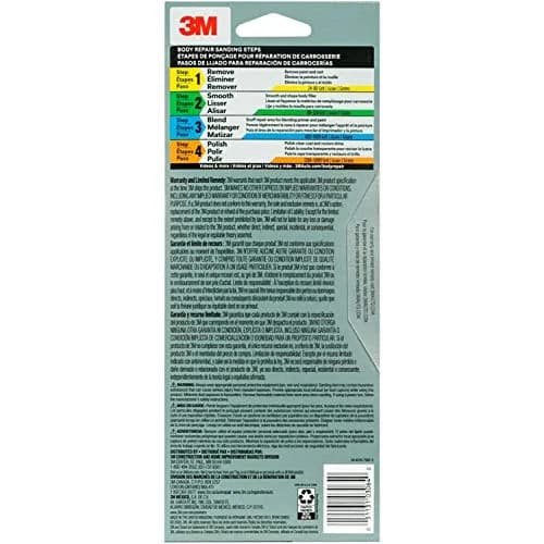3M Performance 3000 Grit Sandpaper Sheet 9.5cm x 22.9cm (3-2/3 in x 9 in) | Polishes Clear Coat & Paint thumbnail 5