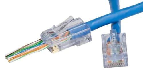 Platinum Tools EZ-RJ45 Cat6 Connector for Ethernet Cable Termination | 100 Pack, China thumbnail 5