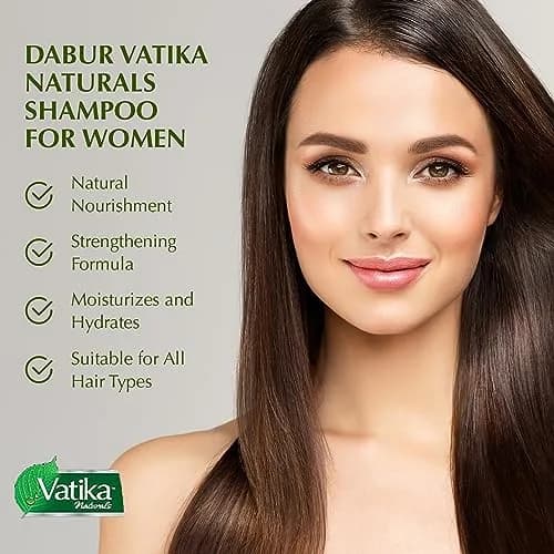Vatika Naturals Daily Shampoo – Moisturizing Hair Cleanser, 400ml | Herbal Nourishment for Dry Hair thumbnail 6
