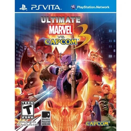 Capcom Ultimate Marvel vs Capcom 3 | 50 Fighters, Touch Controls, Spectator Mode, PS Vita (4.1 in x 0.5 in x 5.3 in) thumbnail 1