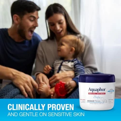 Aquaphor Baby Healing Ointment 400ml (14 OZ) | Dermatologist Tested Skin Protectant thumbnail 4