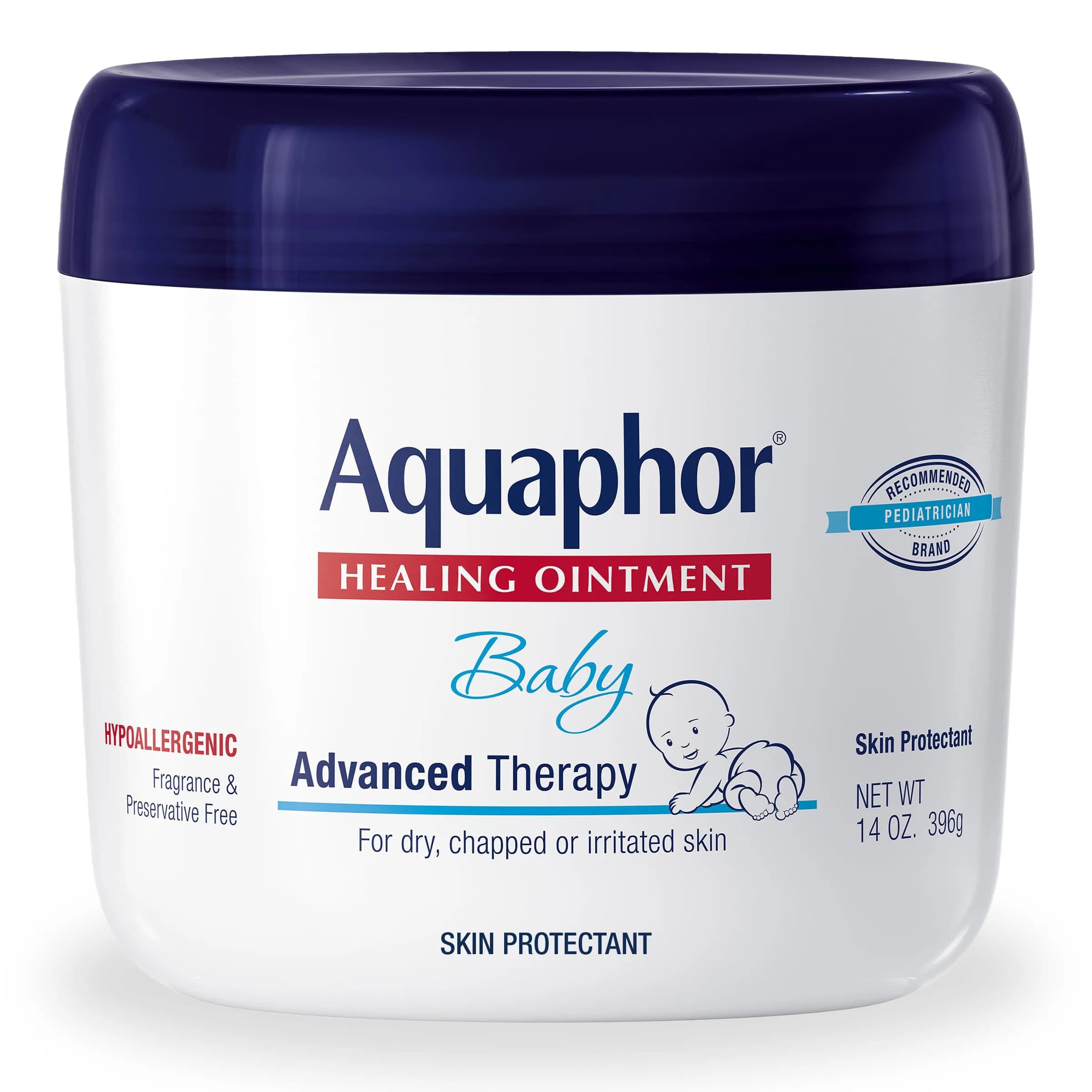 Aquaphor Baby Healing Ointment 400ml (14 OZ) | Dermatologist Tested Skin Protectant - main product image